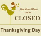 We will be closed on Thanksgiving Day