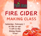 Fire Cider Making Class